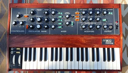 Moog-Minimoog-The Enid, mid 70s. s/n3742